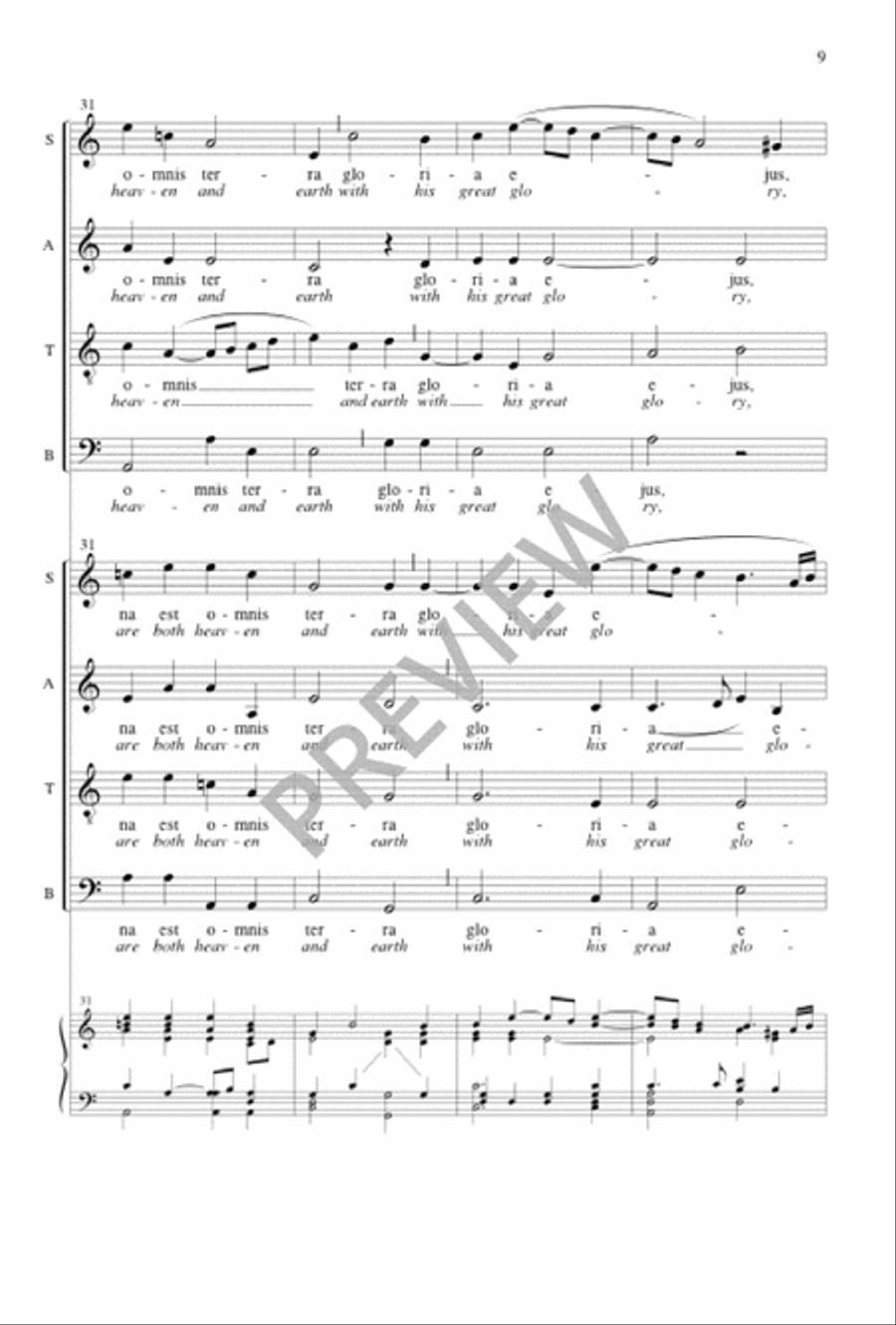 Duo Seraphim Duo Seraphim 4-Part scores gallery preview page 9