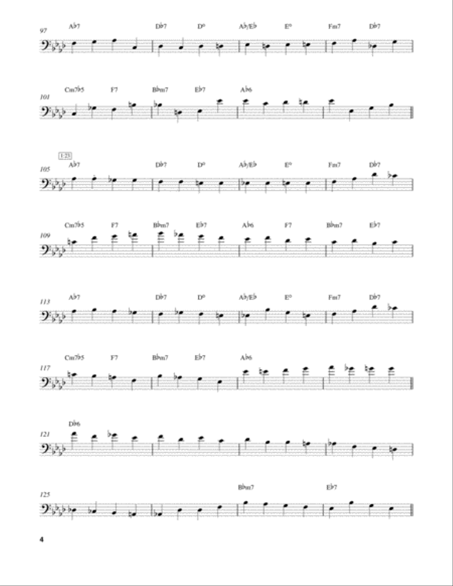 Up There Bass Voice scores gallery preview page 4