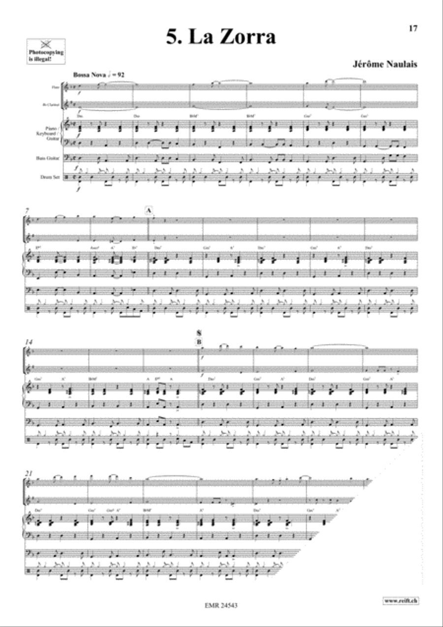 Play With Your Band Volume 3 Woodwind Ensemble scores gallery preview page 7