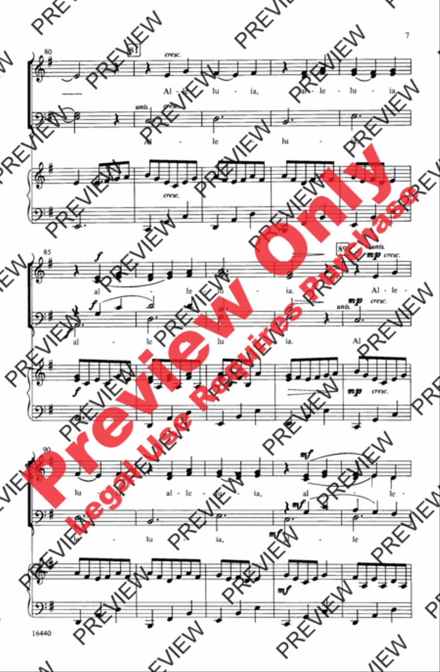 Bethlehem Wind 4-Part scores gallery preview page 7