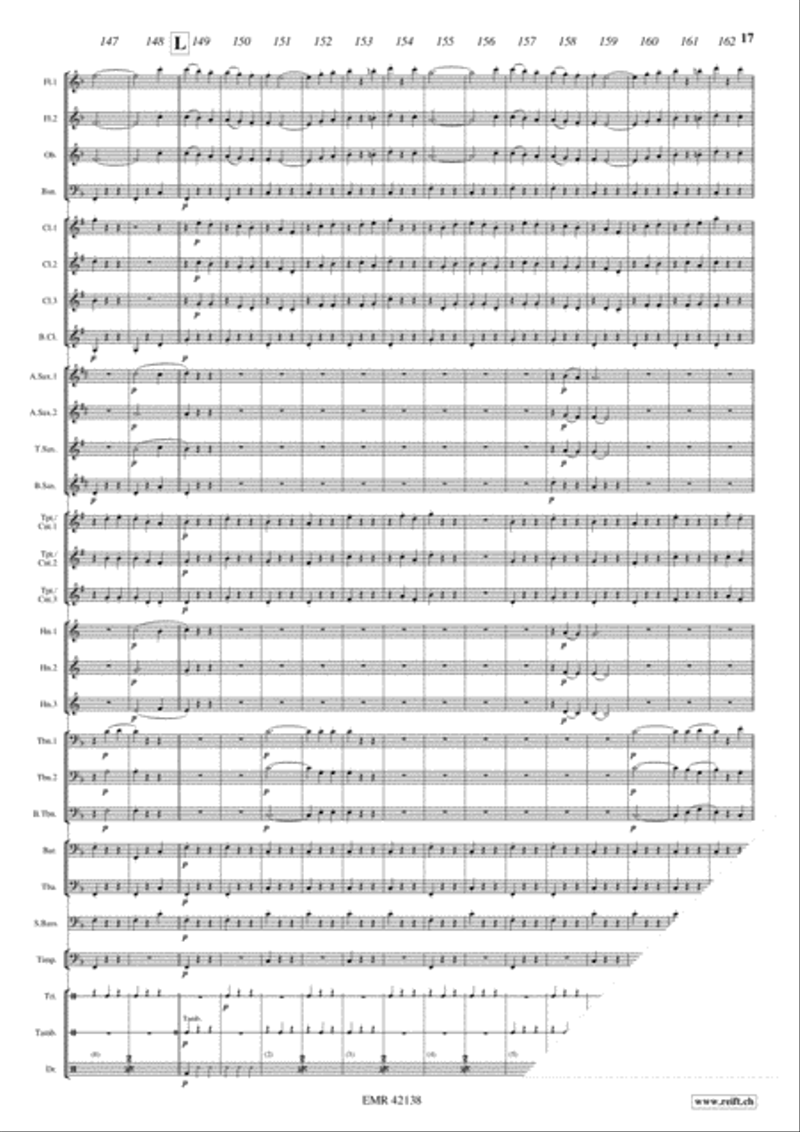 Greetings From Italy Concert Band scores gallery preview page 10