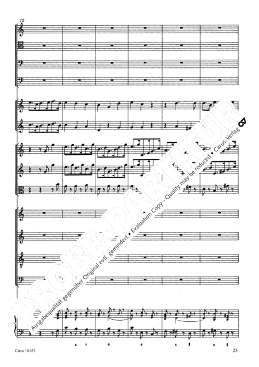 From the deepest comes our plea (Aus der Tiefen rufen wir) 4-Part scores gallery preview page 26