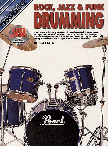 Progressive Rock Jazz Funk Drumming (Book/CD)