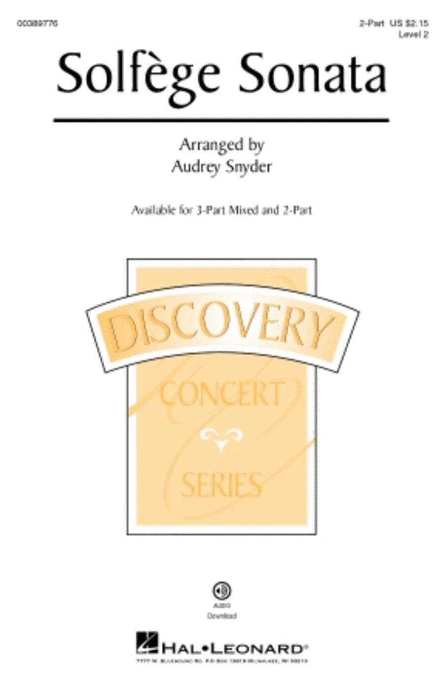Solfege Sonata 2-Part scores gallery preview page 1