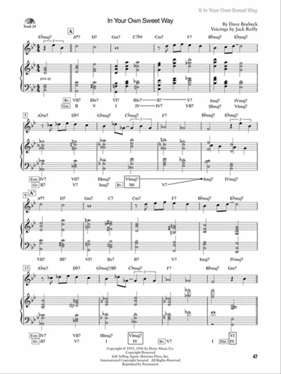 The Harmony of Dave Brubeck Piano Method scores gallery preview page 5
