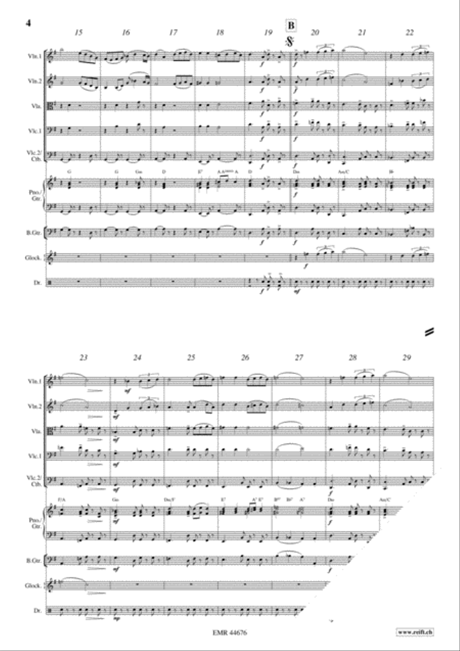 Por Una Cabeza String Orchestra scores gallery preview page 4