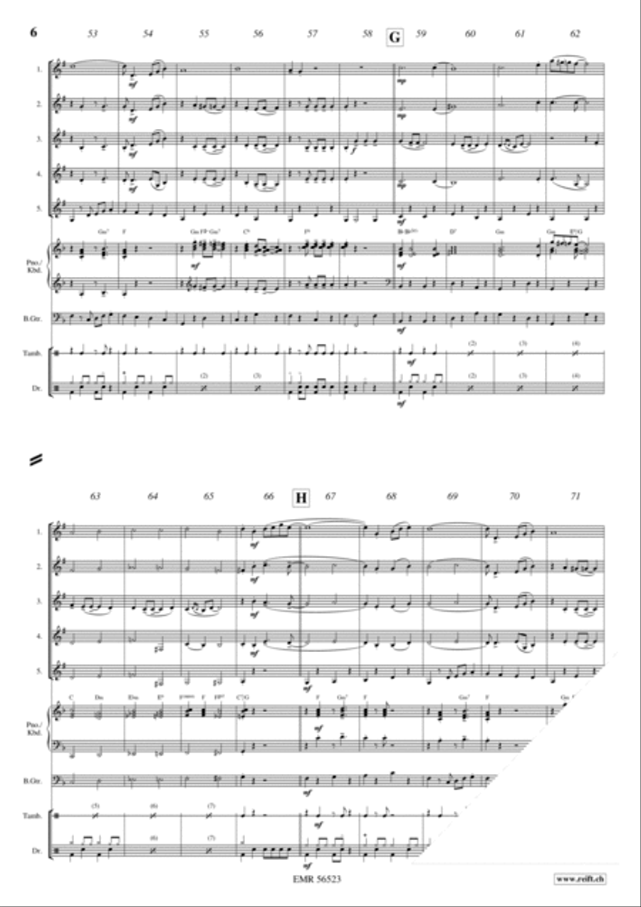 Charleston Medley Cornet scores gallery preview page 6