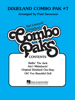Book cover for Dixieland Combo Pak 7