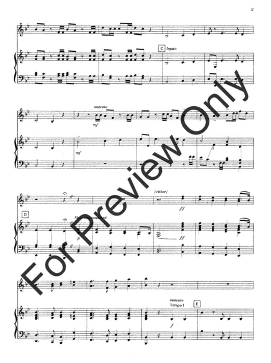 Hallelujah From Messiah Hallelujah From Messiah B-Flat Trumpet scores gallery preview page 4