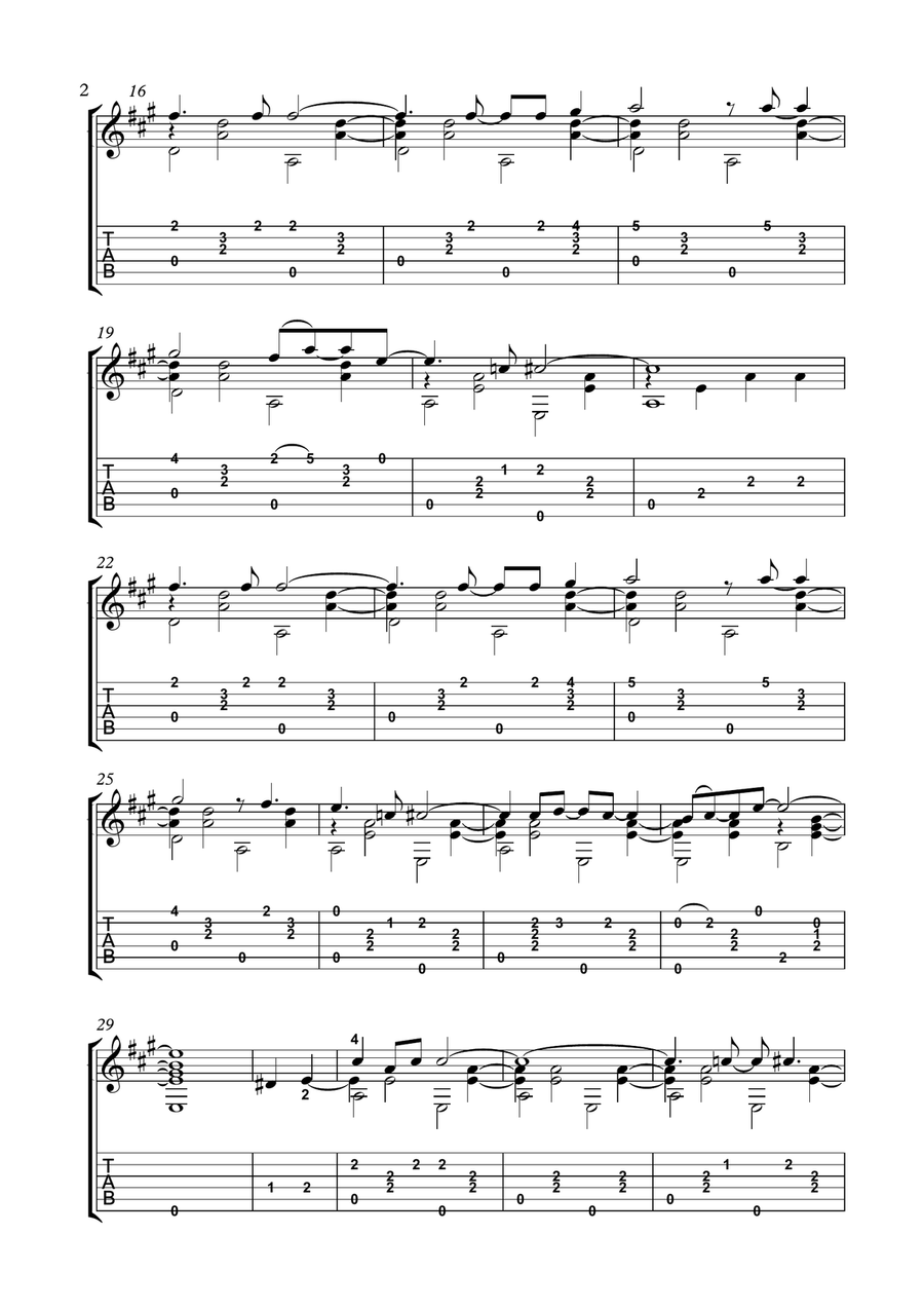 On The Road Again Electric Guitar scores gallery preview page 2