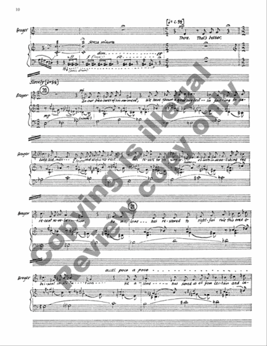 The System Choir scores gallery preview page 10