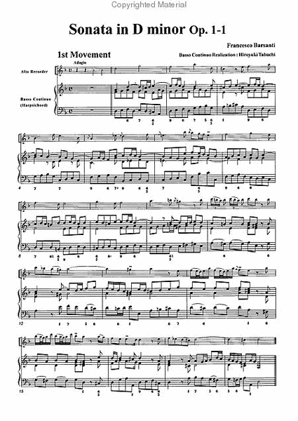 Sonata in D minor, Op. 1-1