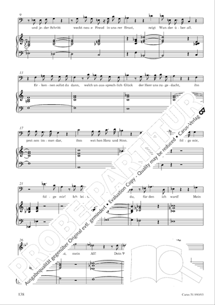 The Creation (Die Schopfung) 4-Part scores gallery preview page 141
