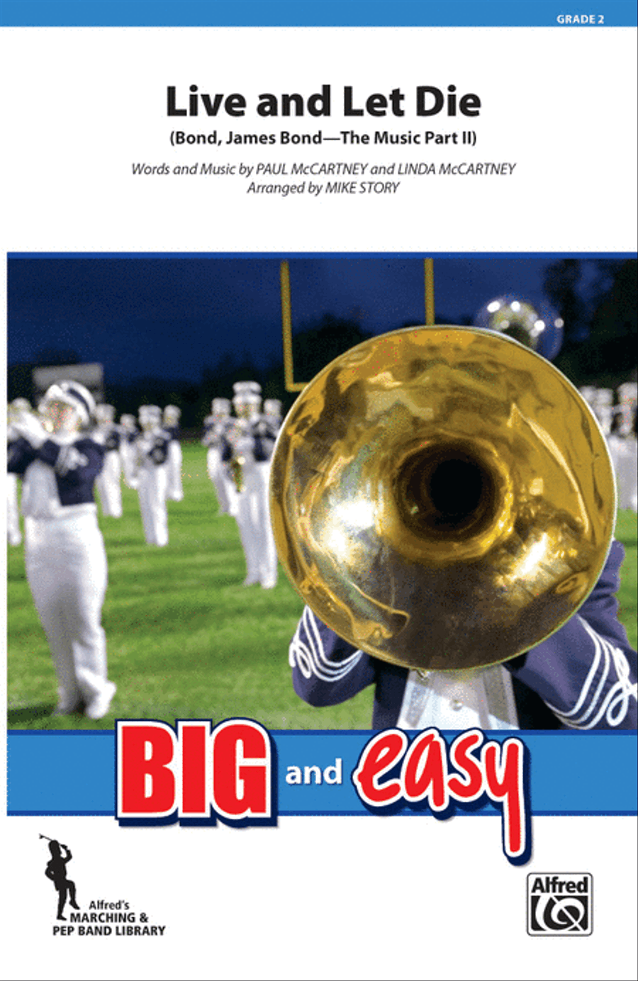 Live and Let Die Marching Band scores gallery preview page 1