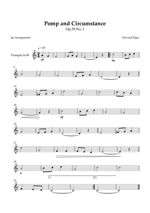 Pomp and Circumstance for Trumpet