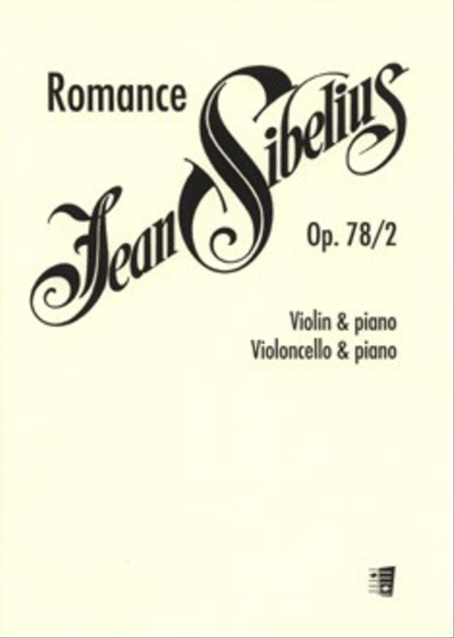 Romance op 78/2 (in F Major) Cello scores gallery preview page 1