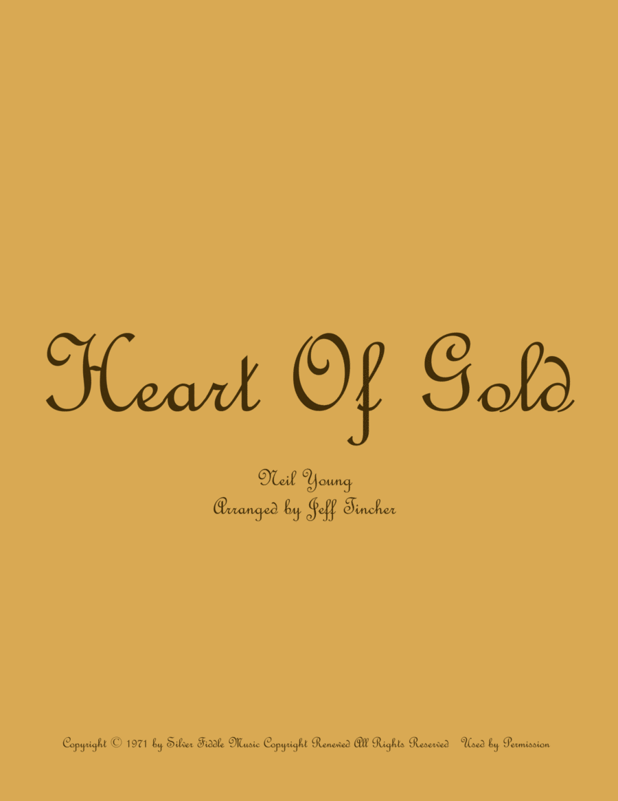 Heart Of Gold Heart Of Gold Voice scores gallery preview page 1