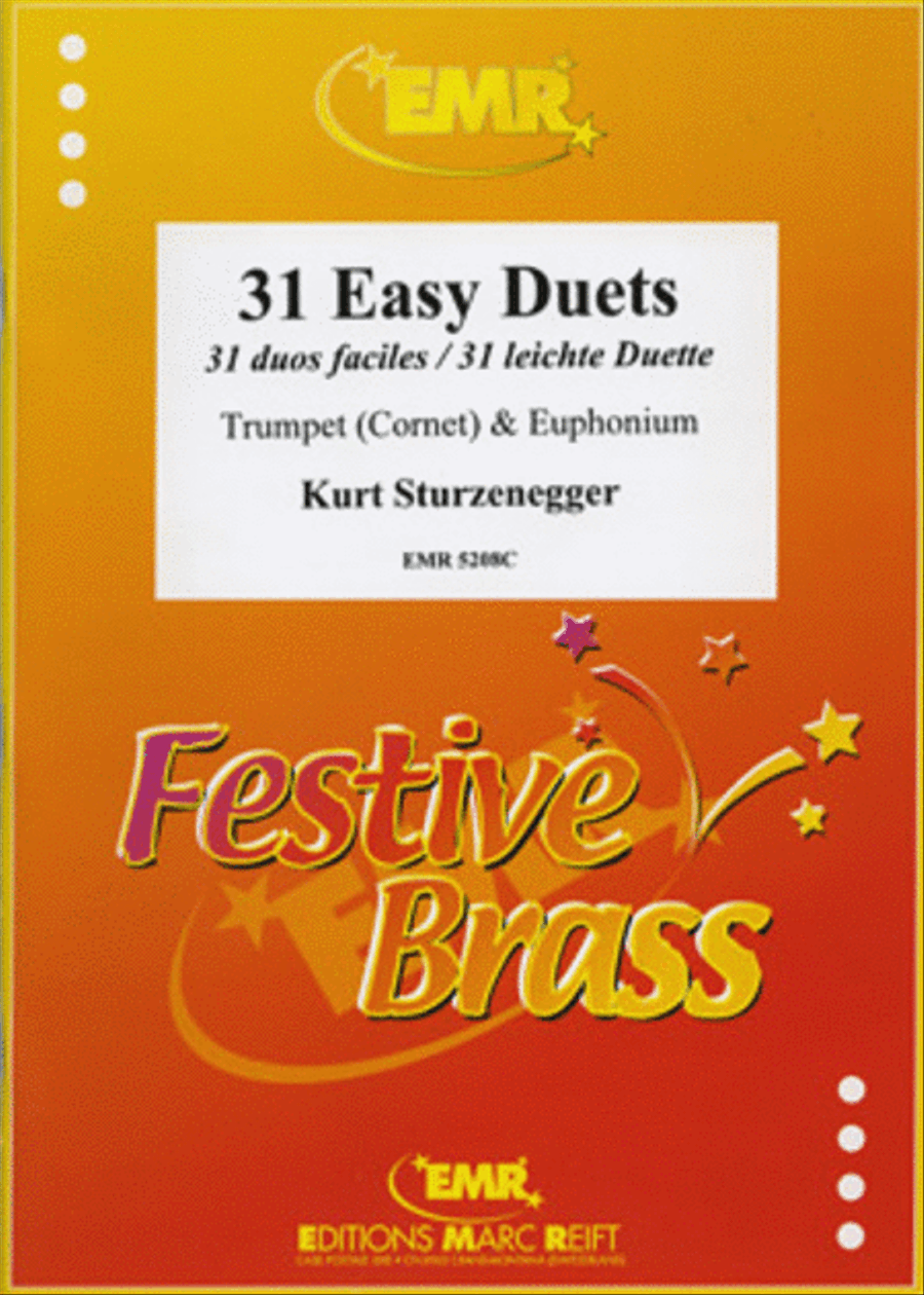 31 Duos Faciles 31 Duos Faciles Brass Ensemble scores gallery preview page 1