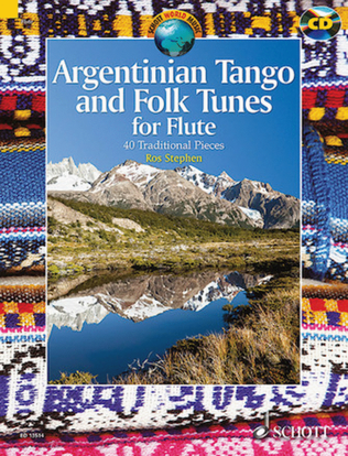 Book cover for Argentinian Tango and Folk Tunes for Flute