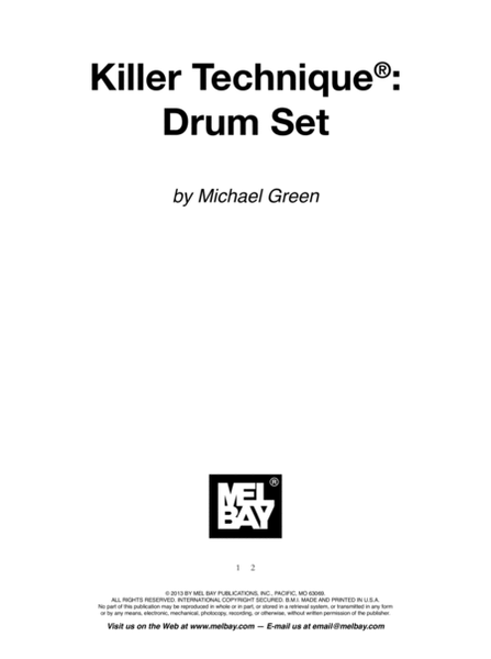 Killer Technique: Drum Set