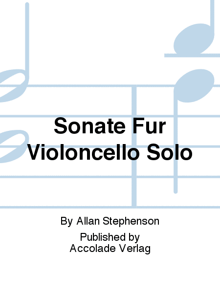 Sonate Für Violoncello Solo
