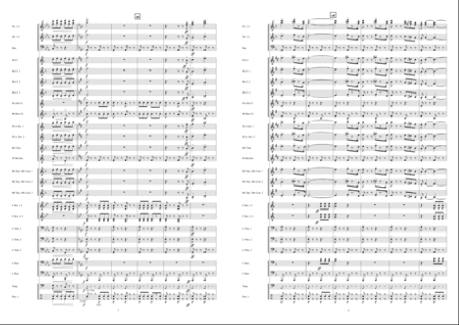 Hail Nero - Triumphal March (From Quo Vadis) Brass Band scores gallery preview page 5