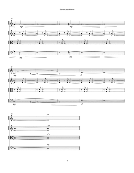 Seven Jazz Pieces (1990-91) for string quartet image number null