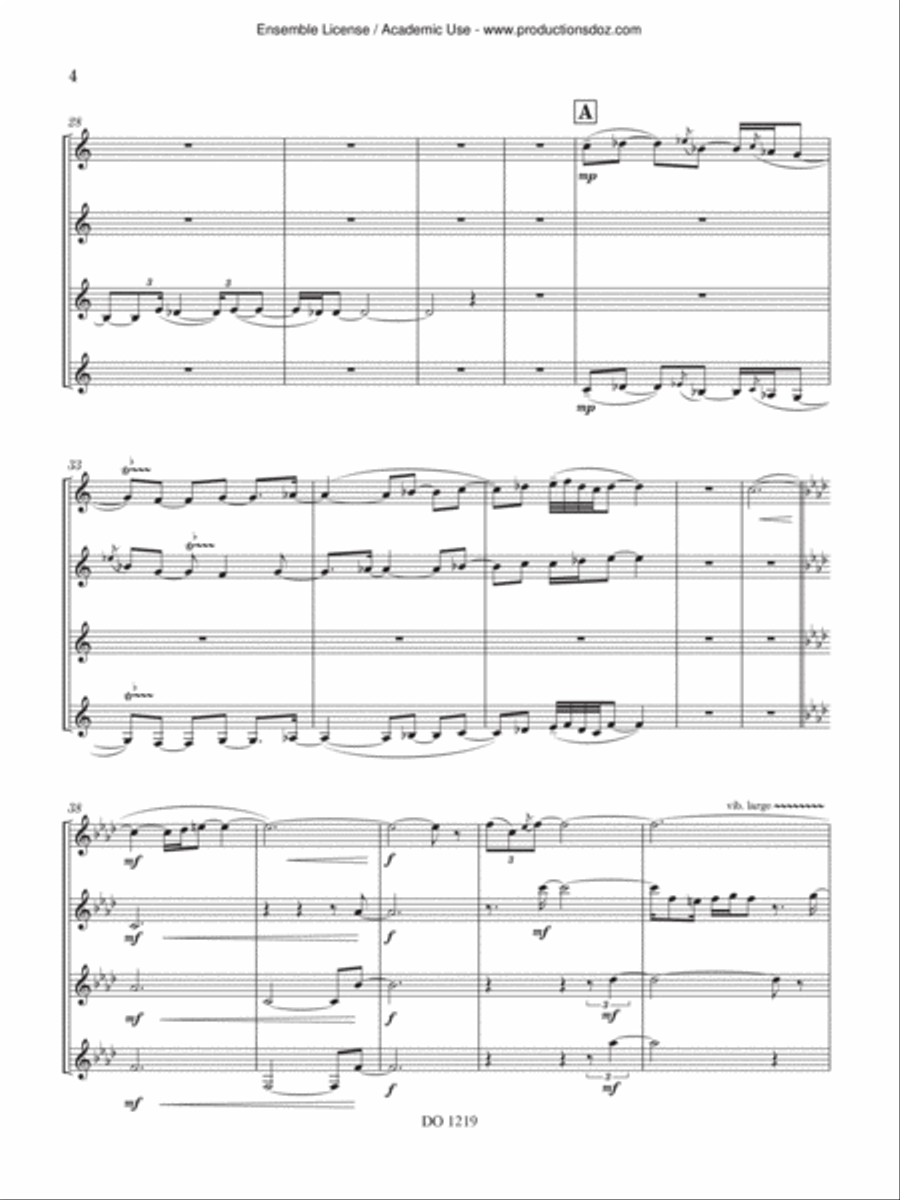 Croisement Clarinet scores gallery preview page 4