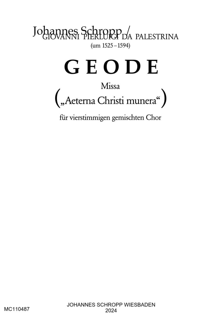 Geode 4-Part scores gallery preview page 1