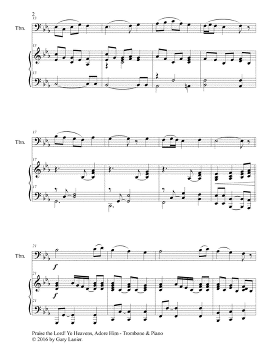 3 Hymns of Praise & Encouragement (Duets for Trombone and Piano) image number null