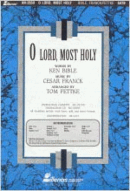 O Lord, Most Holy/See Them Come (Lillenas Choraltrax CD #7)