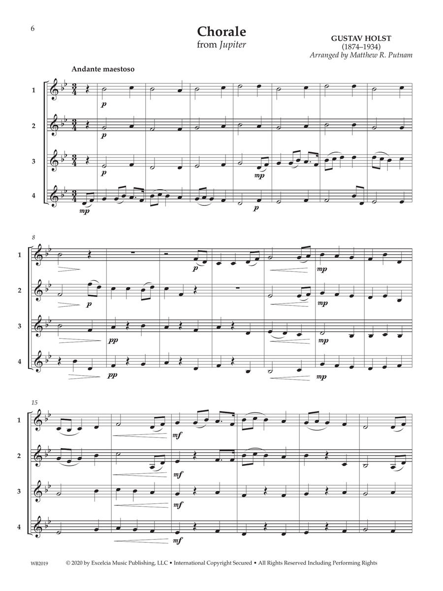 Adaptable Quartets for Horn in F French Horn Quartet scores gallery preview page 2
