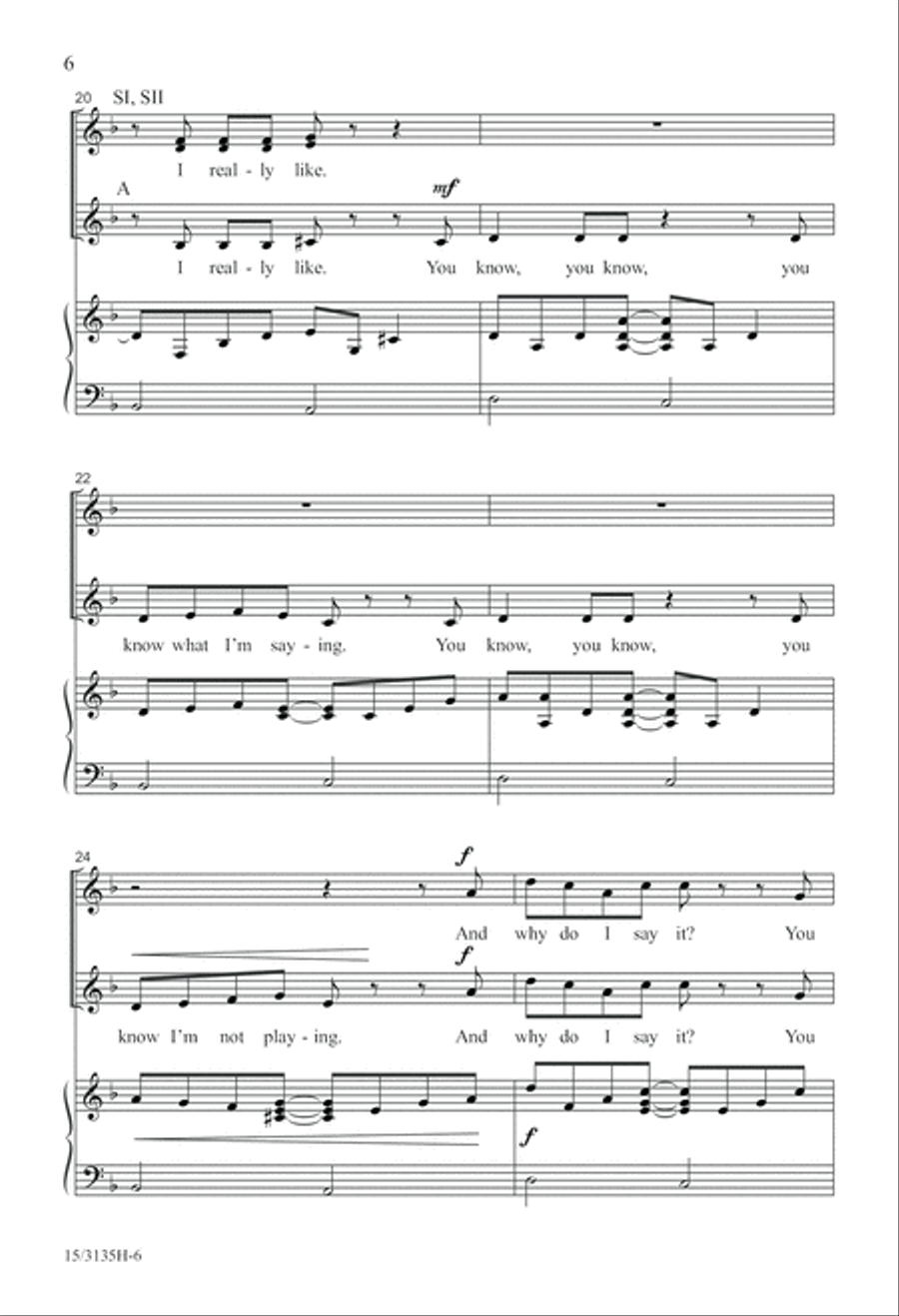 Like, I Like to Say Like Like, I Like to Say Like SSA scores gallery preview page 7