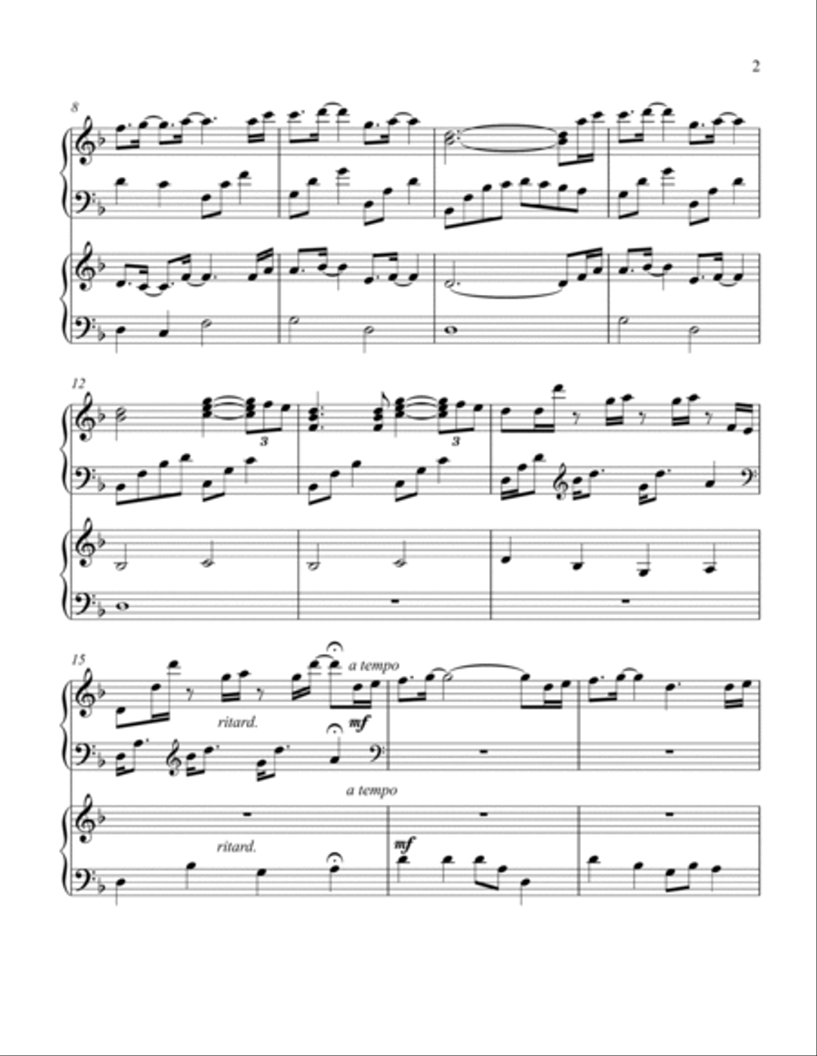 Breath Of Heaven (Mary's Song) Harp scores gallery preview page 3