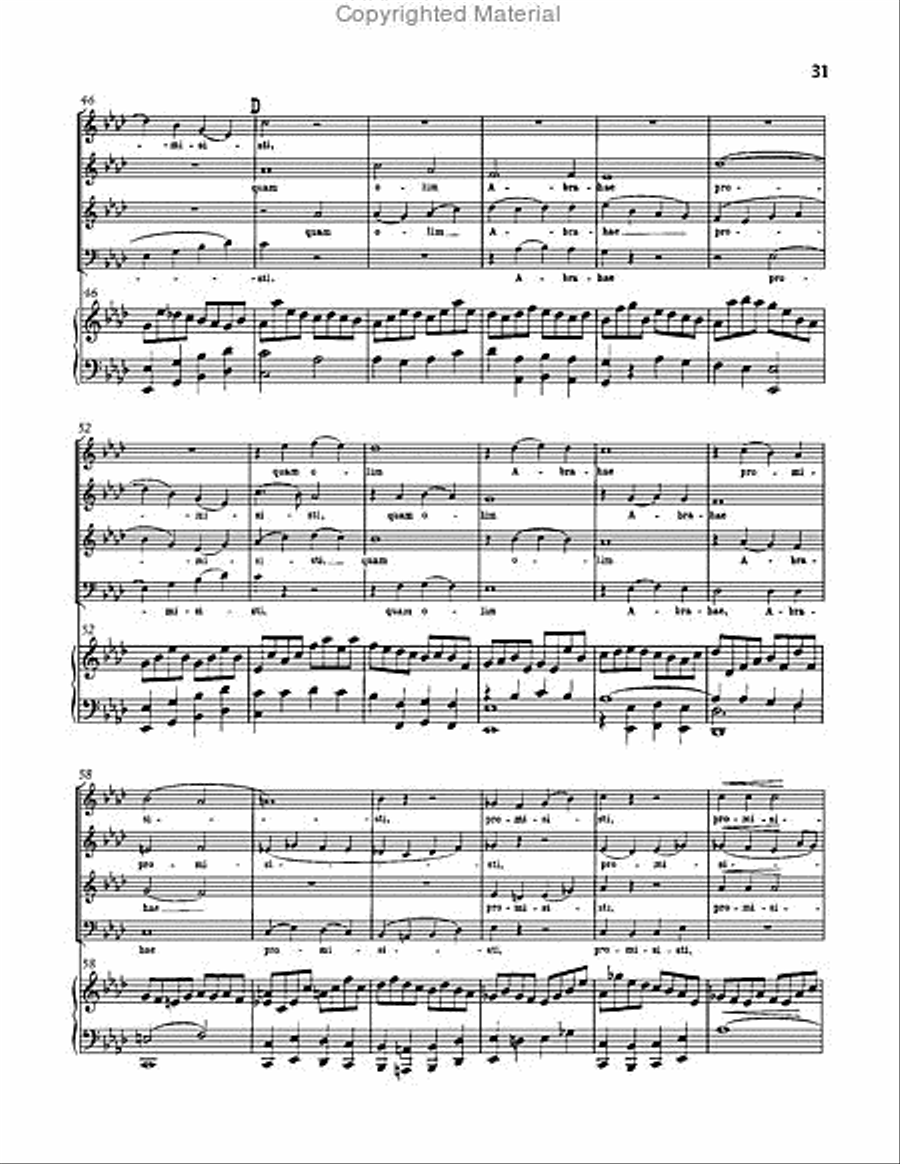 Requiem in D minor, WAB 39 Choir scores gallery preview page 31
