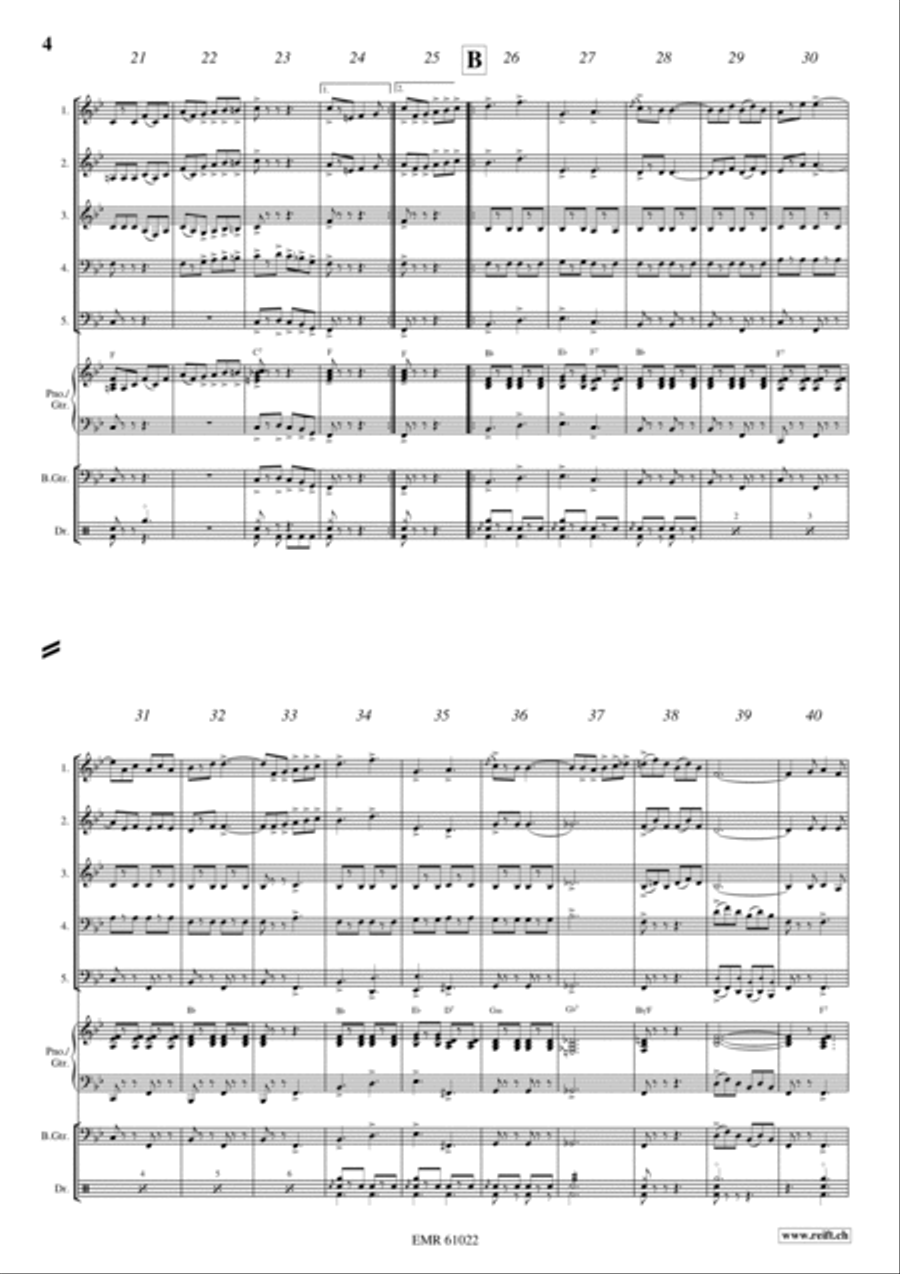 Semper Fidelis Score scores gallery preview page 4