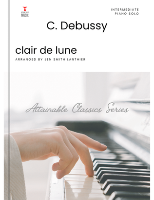 Book cover for Clair de Lune (from Suite bergamasque)