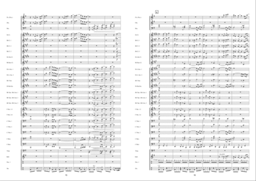 The Billy Joel Songbook Fanfare Band scores gallery preview page 9