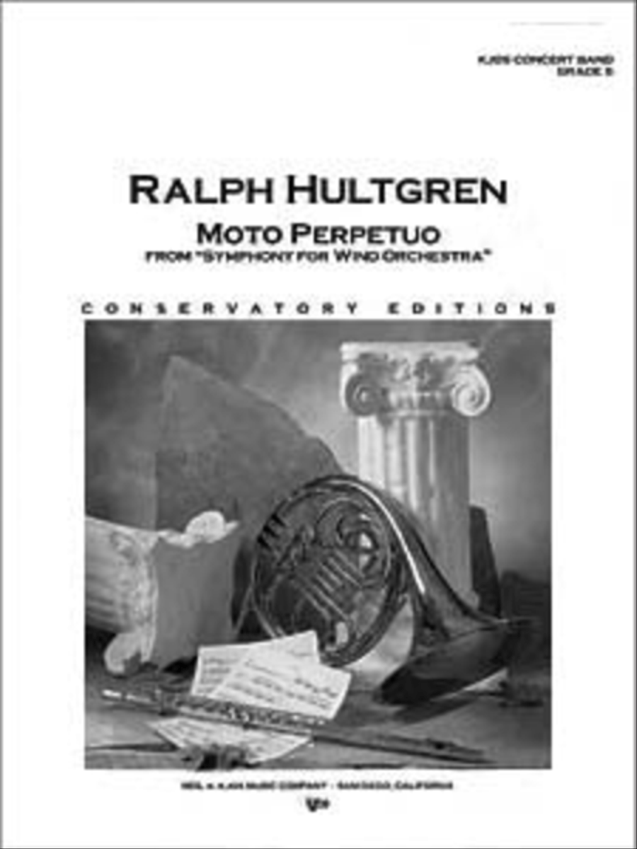 Moto Perpetuo - Score Concert Band scores gallery preview page 1