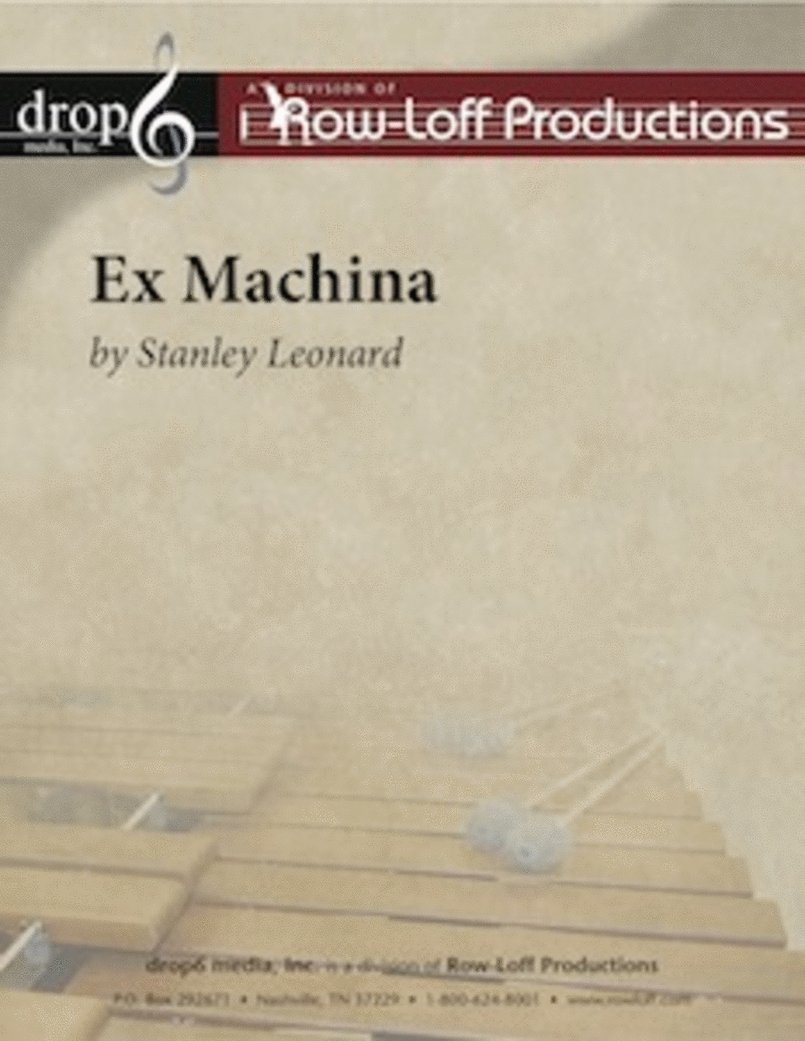 Ex Machina Percussion Ensemble scores gallery preview page 1
