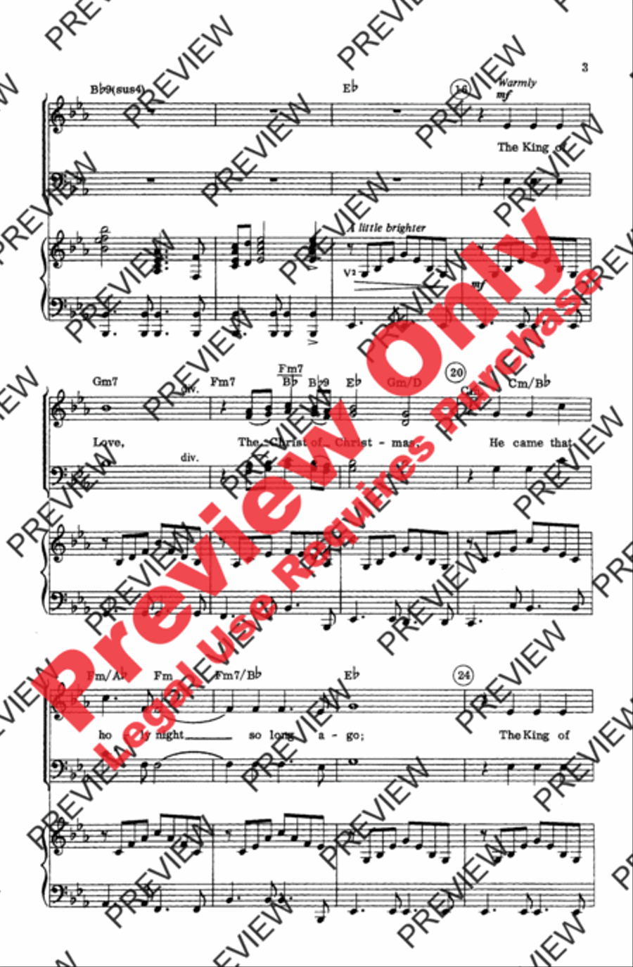 King of Love King of Love 4-Part scores gallery preview page 5