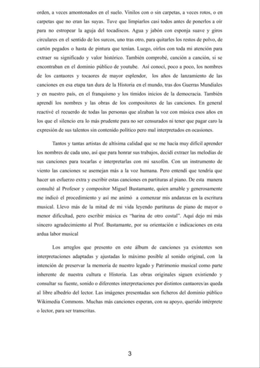 Partituras de Flamenco al piano Piano Solo scores gallery preview page 4