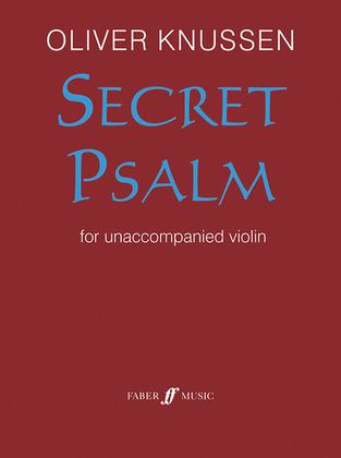 Book cover for Secret Psalm
