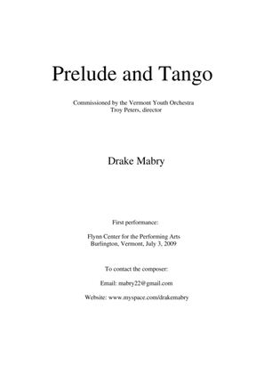 Prelude and Tango