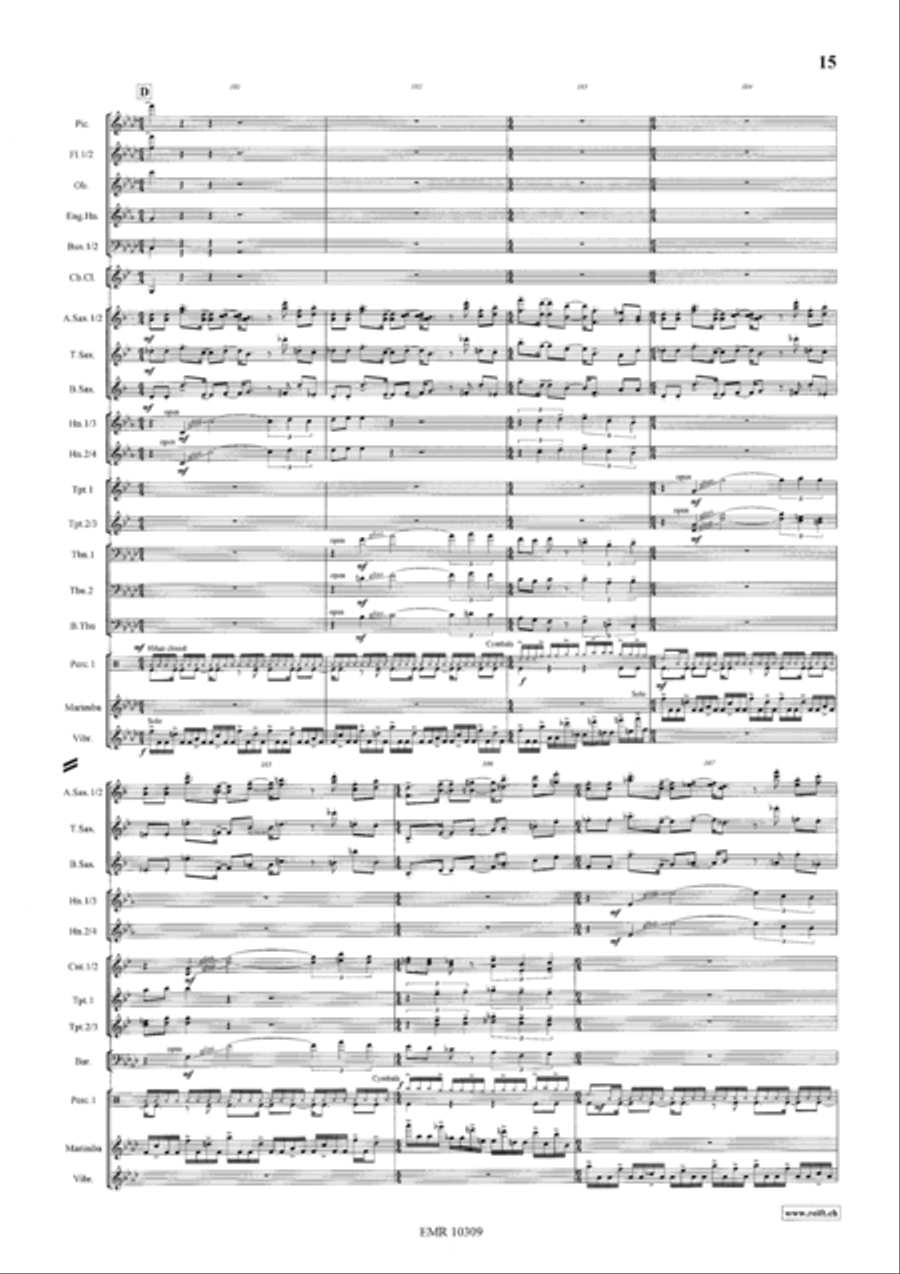 Ground Concert Band scores gallery preview page 17