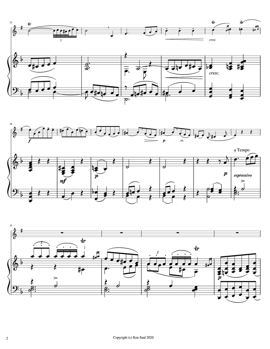 Tchaikovsky Violin Concerto Mvt 2 Tchaikovsky Violin Concerto Mvt 2
