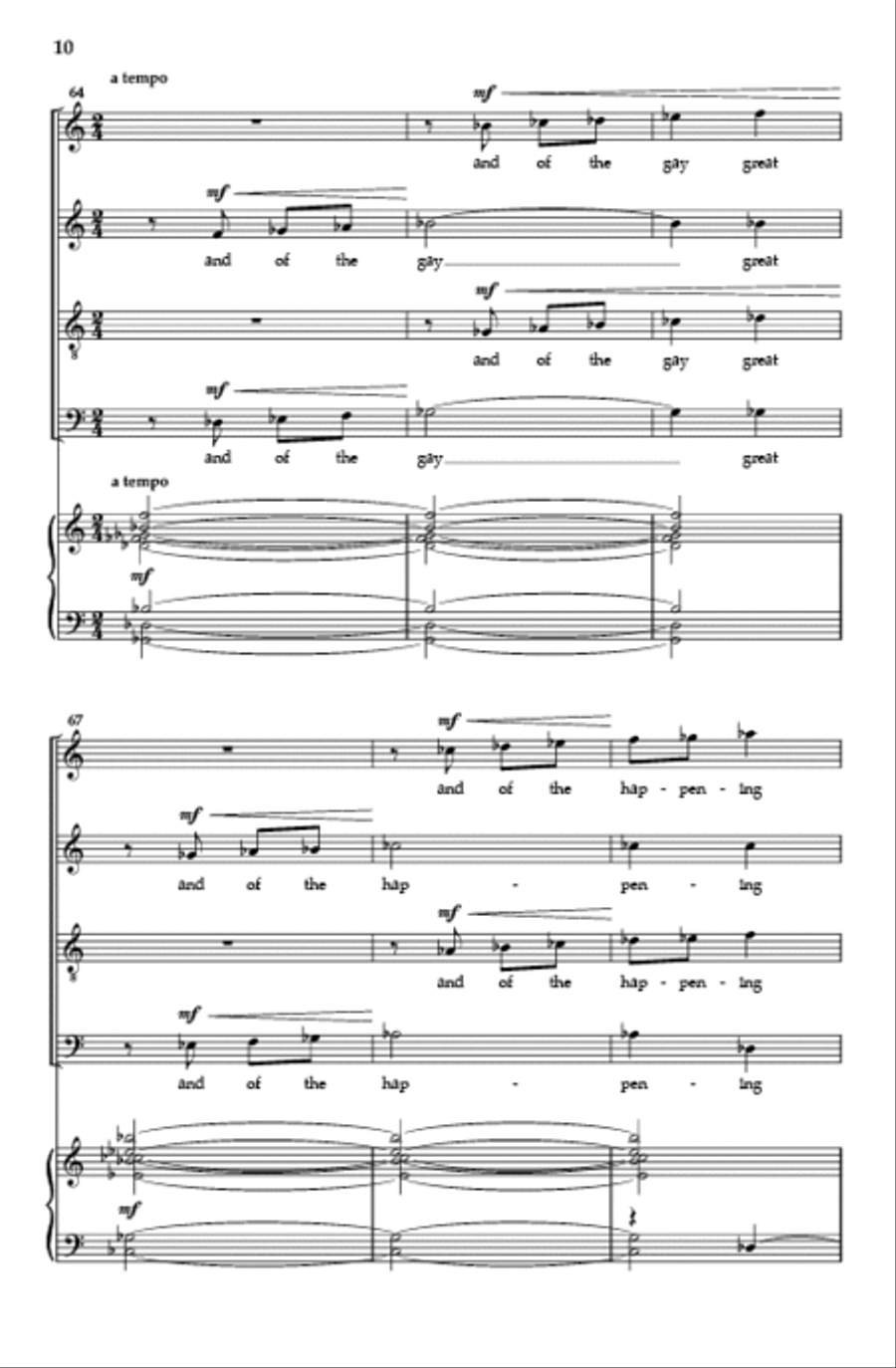 i thank You God for most this amazing 4-Part scores gallery preview page 10