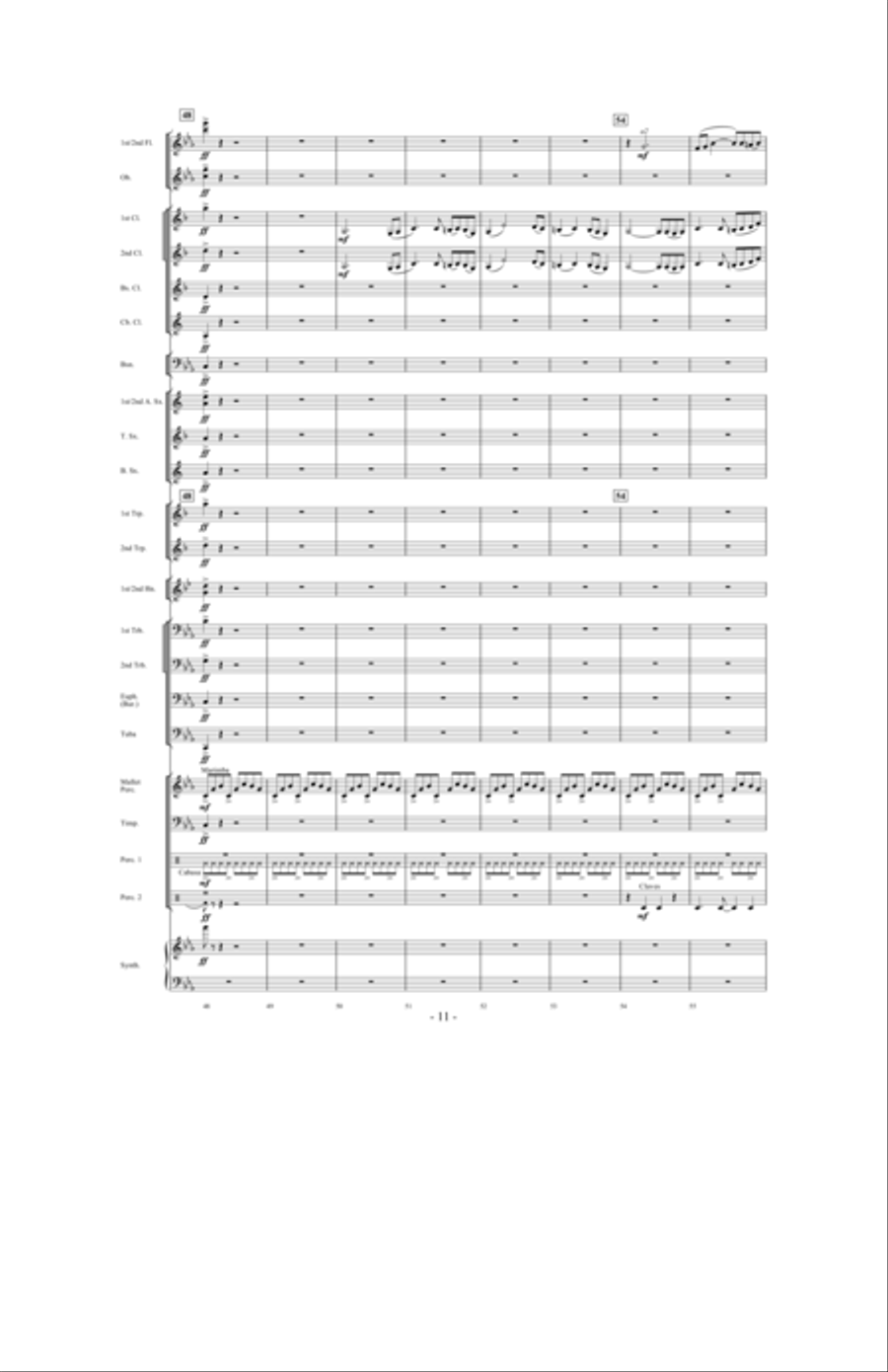 Earhart Earhart Concert Band scores gallery preview page 10
