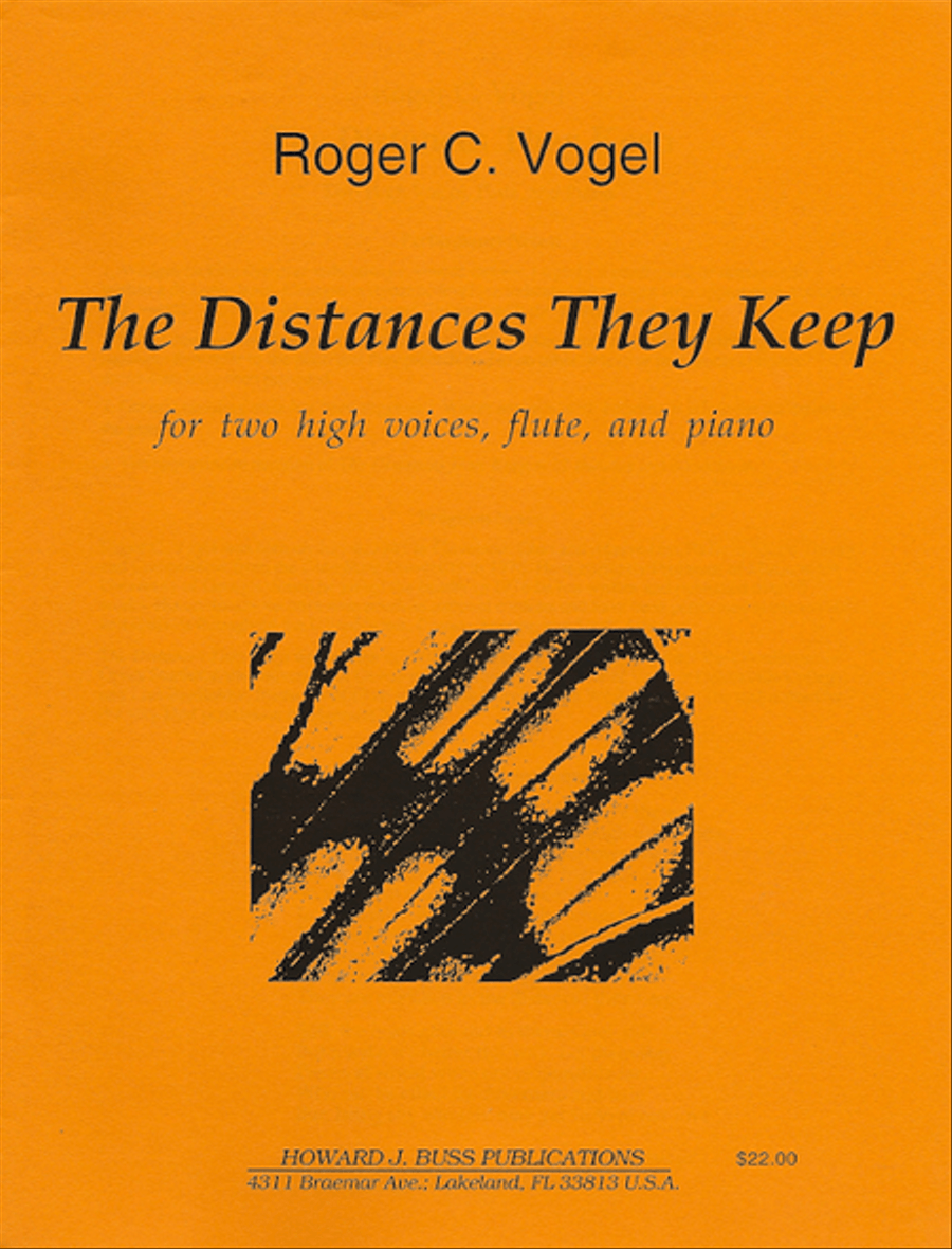 The Distances They Keep Tenor Voice scores gallery preview page 1