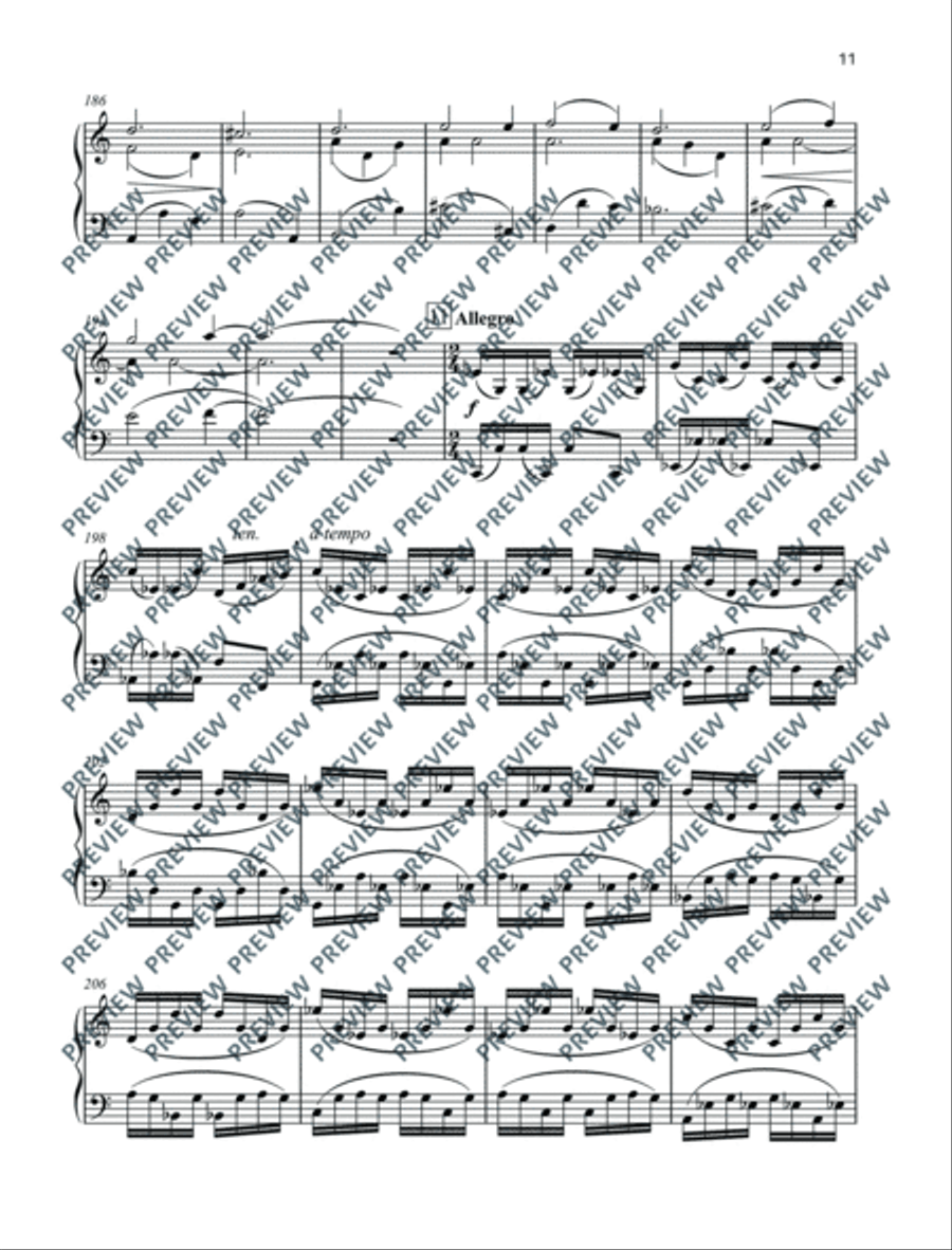 Castillo Interior Piano Solo scores gallery preview page 12